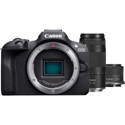 Aparat Canon EOS R100 + RF-S 18-45mm f/4.5-6.3 IS STM + RF 75-300mm f/4-5.6 (6052C120)